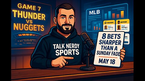 🎯 8 Bets Sharper Than a Sunday Fade – May 18 Picks with Vas