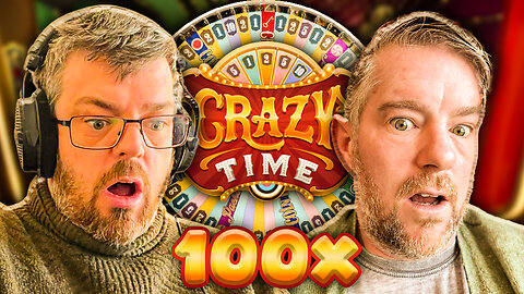 I Can’t Believe I Hit THIS on Crazy Time! (vs My Brother) | Part 1