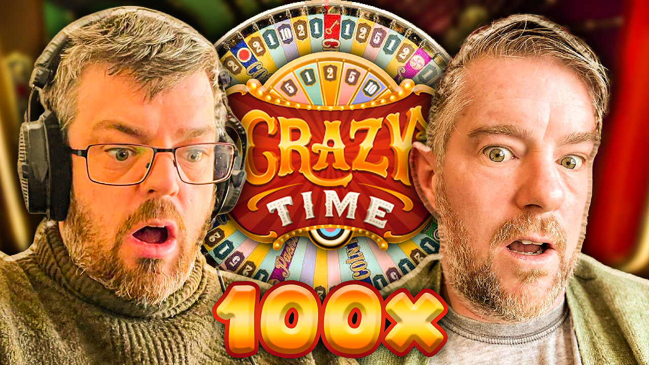 I Can’t Believe I Hit THIS on Crazy Time! (vs My Brother) | Part 1
