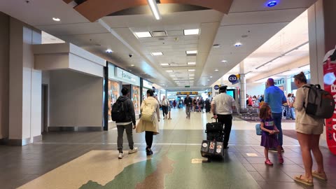 Calgary Airport Walking Tour 2025