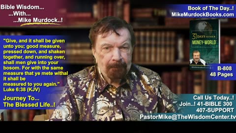 Re-Air: Bible Wisdom With Mike Murdock..!!!