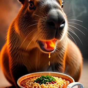 Capybara took the Ghost Pepper Challenge 😭🔥