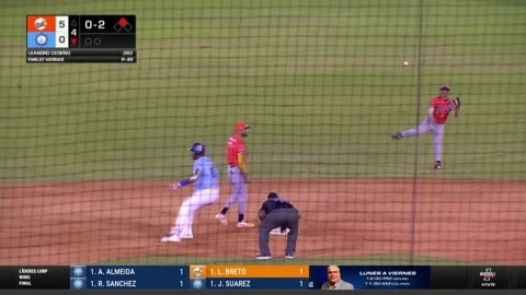 Leandro Cedeño impuso récord en Finales