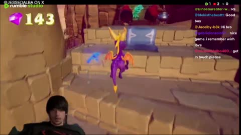 Jesse Tries Spyro: Gaming Stream.
