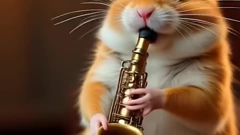 #ia #hamster #saxophone #animais #pets