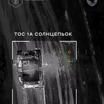 Russia's Solncepjok in flames: precision shot and fear weapon end up in scrap