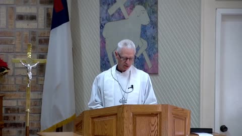 Sermon for First Sunday after Christmas, 12/28/25, VIC Lutheran Church, Newark, TX