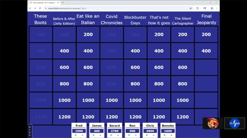 Some nerds play Custom made Jeopardy Epi.26