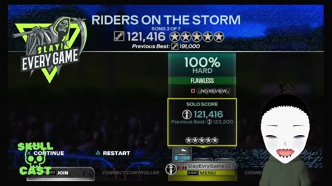 "Riders on the Storm" 100% (Clipped from SkullCast Alternative)