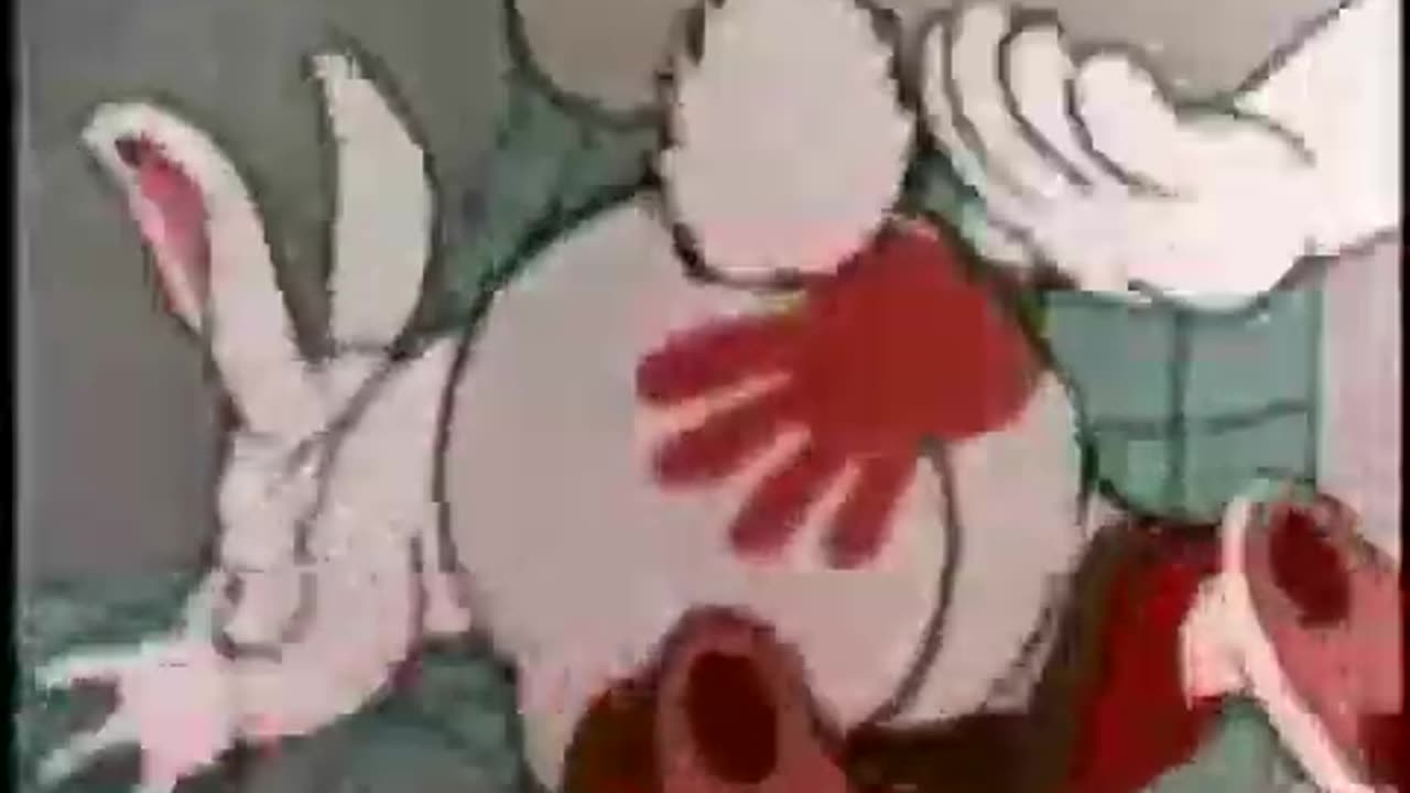 Fox and Rabbit F/m spanking