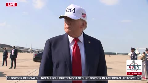 President Trump's First Comments After Speaker Mike Johnson Signs the Biggest Bill Ever