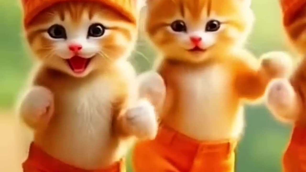 Dancing cat