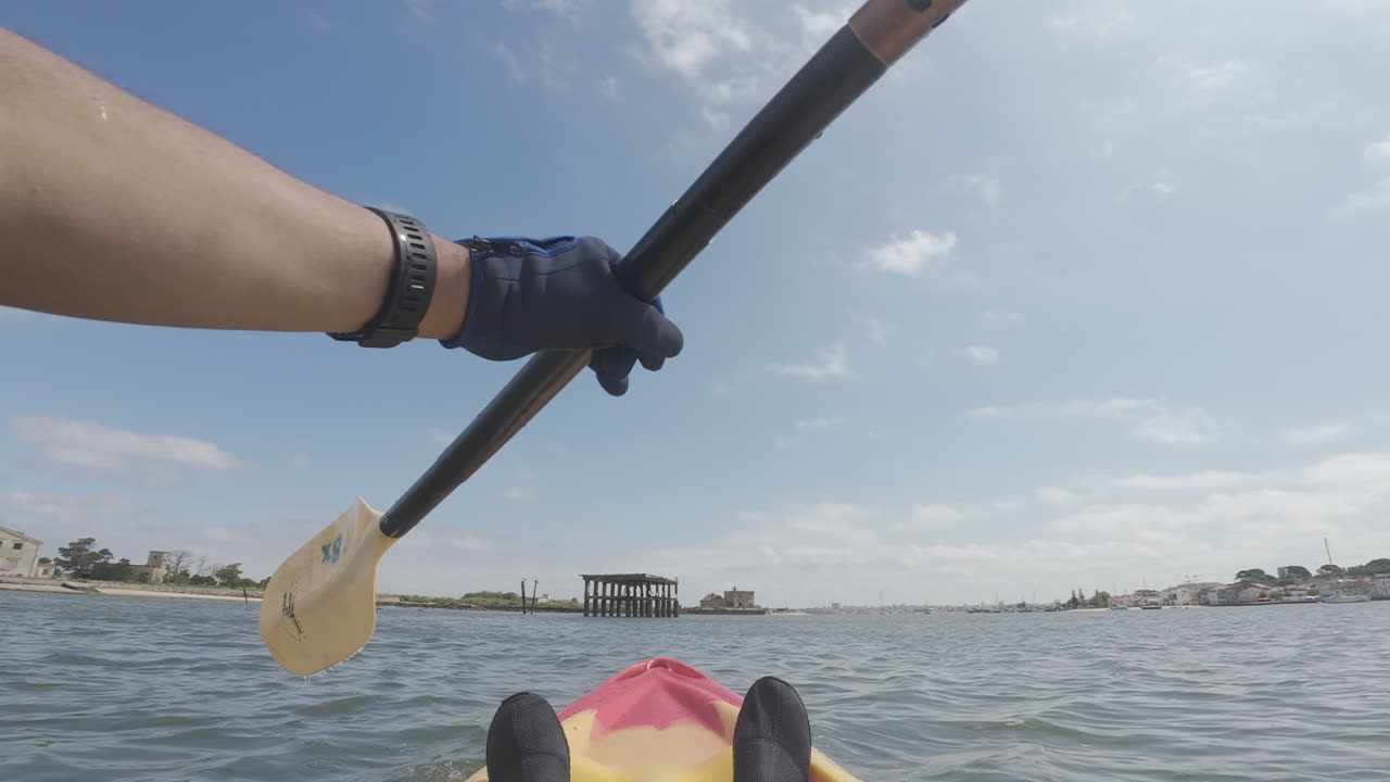 Kayak Ride on The South Side, Portugal - Margem Sul, S02E02 Seixal 25th APRIL 2K25 Part 6