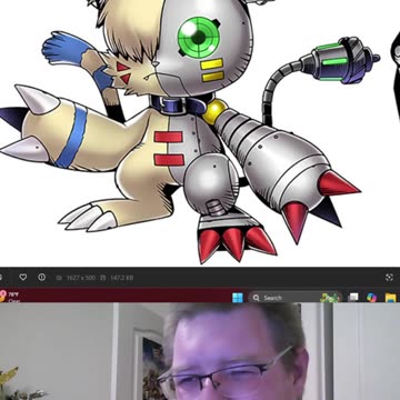 Digimon Thoughts: Maquinamon official art