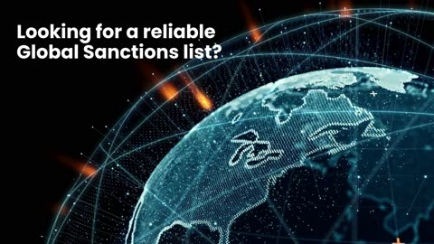 Instant access to global sanctions in one place