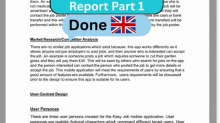Student Work (Report) | CMP6214 Part 1 LearnAnywhere UX Coursework | Birmingham City University
