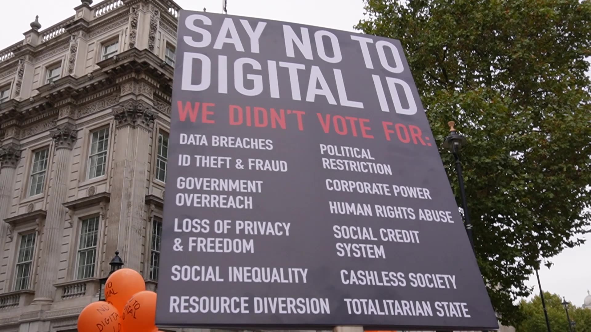 Protest Against Digital ID: London 18th October 2025 - Part 5