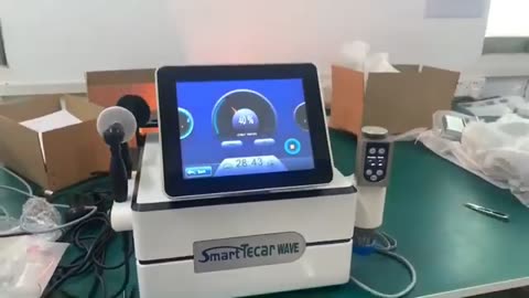 Smart Tecar Wave Physiotherapy Device Touch Screen Type