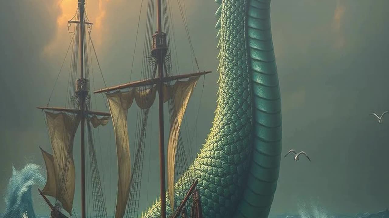 وحش عملاق مجهول! أسرار المحيط #كائنات_عملاقة #مخلوقات_غامضة #أعماق_المحيط