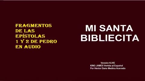 MI SANTA BIBLIECITA 60 Pedro