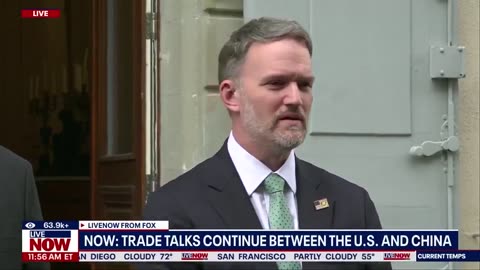 A DEAL has been struck with the Chinese on trade after Scott Bessent's discussions..