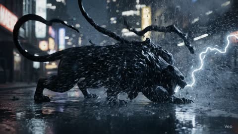 Venom Panther Transformation in 8 Seconds | Epic Short Animation 🖤⚡