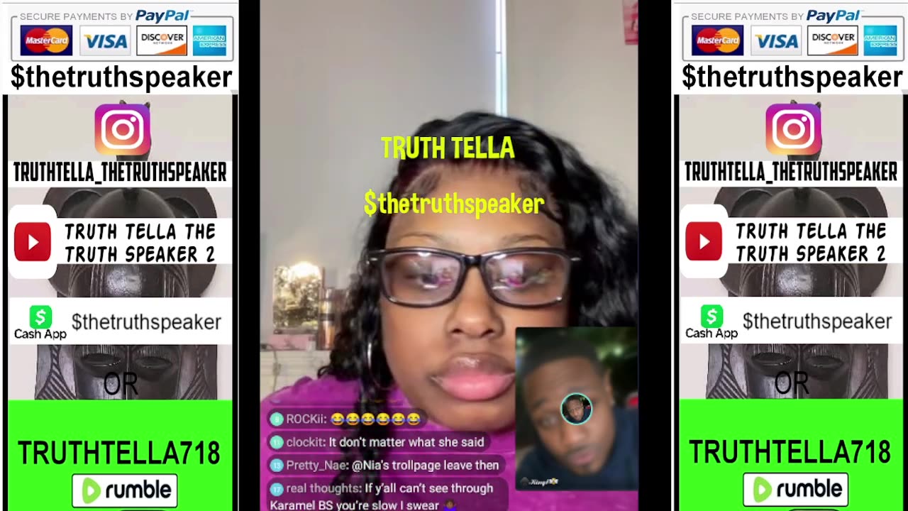 PUMKEN ALLOWS HER SUPPORTERS TO JUMP IN THE BOX & GET CURSED OUT