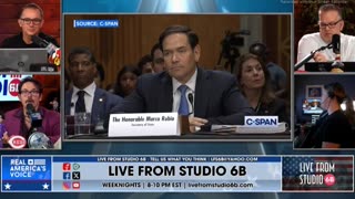 SEC OF ST. / NS ADVISOR MARCO RUBIO SENATE HEARING ON BUDGET VS. SEN CRIS VAN HLLEN MARYLAND SICKO, ANTI AMERICAN & PATHOLOICAL LIAR - 10 mins.
