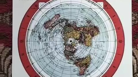 Flat earth Map