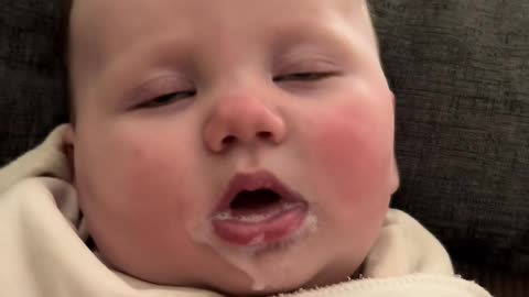 Milk Drunk Baby Girl