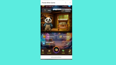 BIG MINING MINI APP BOT TELEGRAM PANDA MINE