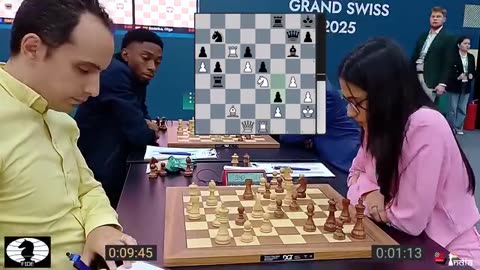 Divya Deshmukh vs Baseem Amin with some brilliant chess!