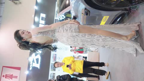 Auto Show Racing Model #BeutifulGirl