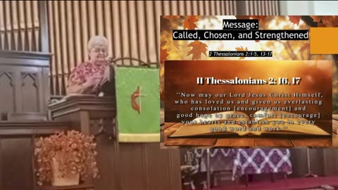 November 9th 2025 Point Marion United Methodist Church 11am service