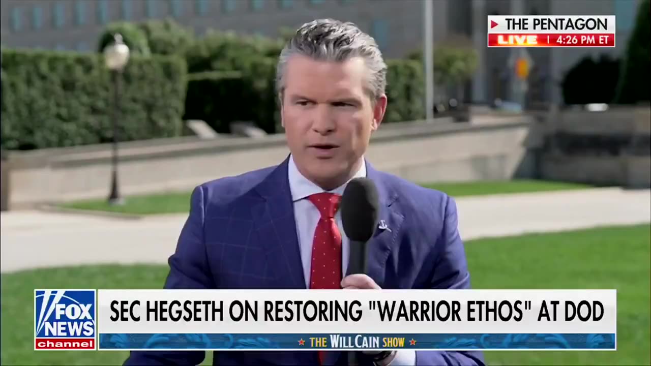 Sec Defense Pete Hegseth on the record military recruitment numbers