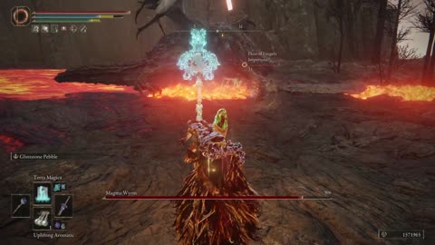 Imperiona Summnos Dihuro at Mnt Gelmir Magma Wyrm