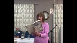 Novelist connects with the past