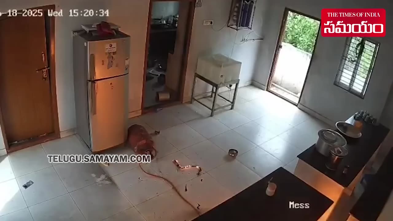Major Blast Averted as Woman_s Quick Action Saves Home from Gas Leak Explosion __