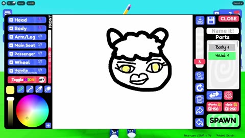 I DREW Something in Roblox... and It CHASED ME 💀🎨
