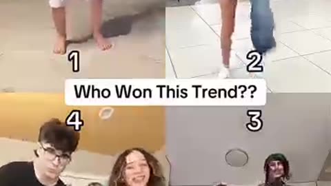Shocking: Who won? #viral #shorts #tiktokmushup #trend #danceedit