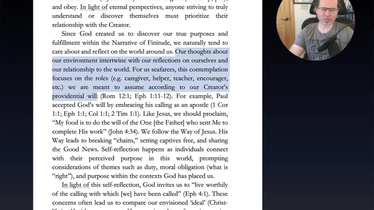 Chapter 6- Part 1- Answering Eternity's Call and Reject Living only for the Sake of this World