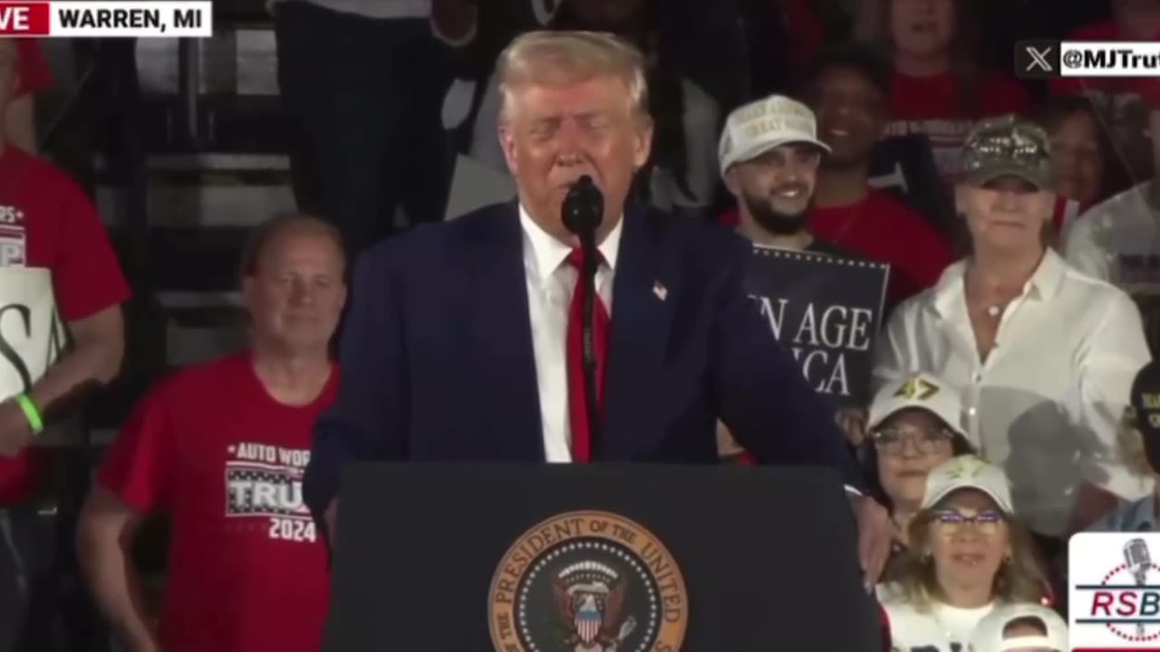 Did President Trump say he served THREE TERMS?