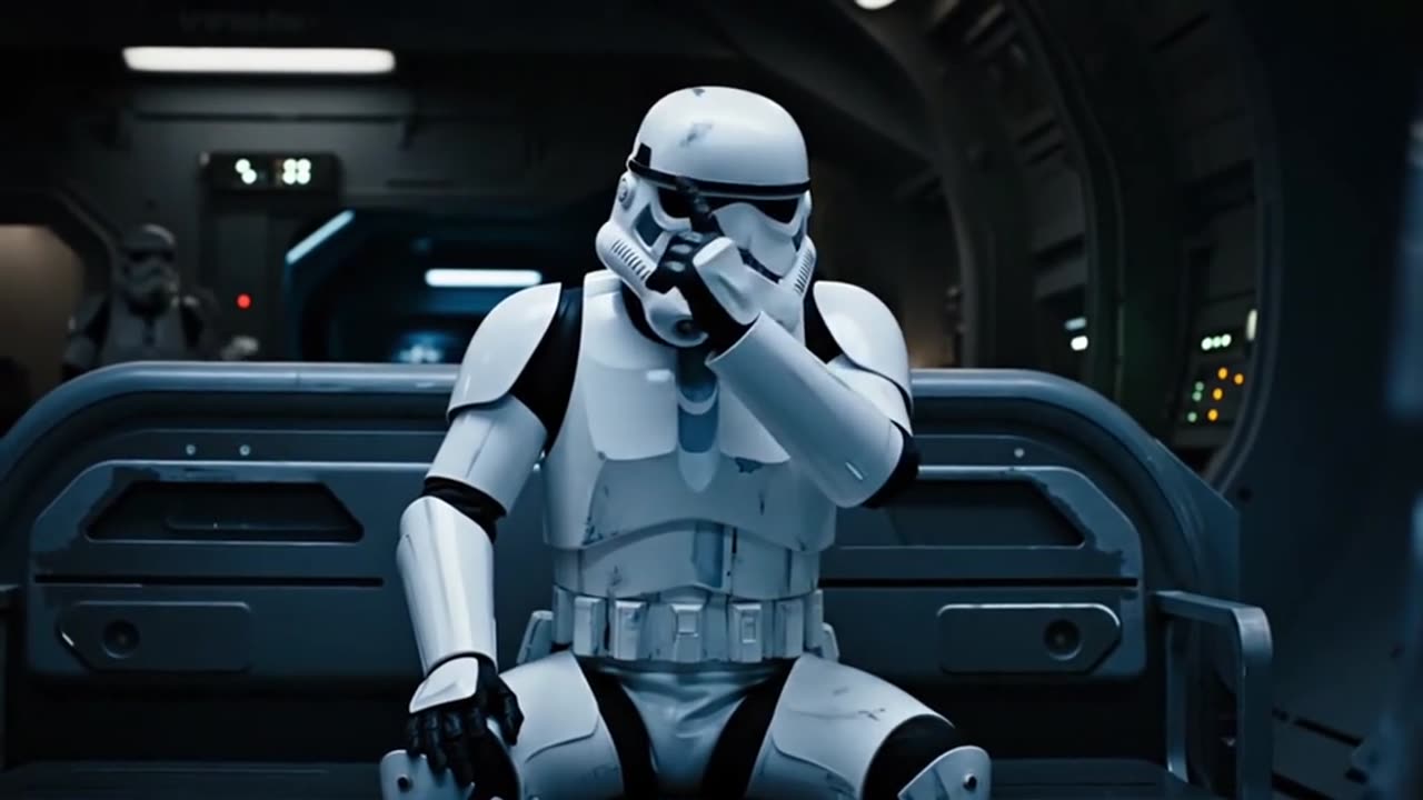 Thank you for 100 followers!! What about rent though? ##veo3##ai##stormtrooper##starwarsfan##d