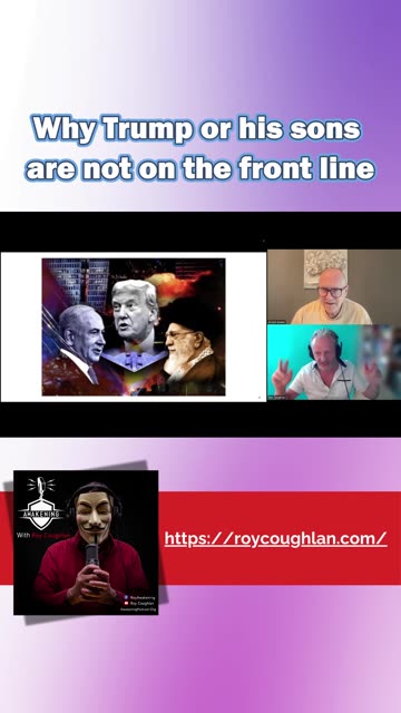 Why Trump or his sons are not on the front line