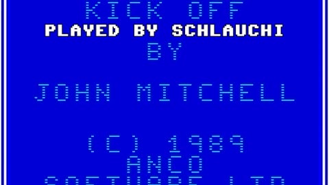 ZX Spectrum Longplay - Kick Off - EU