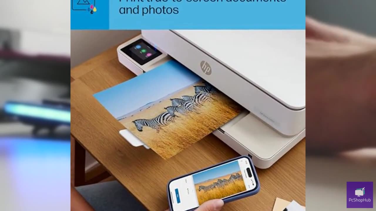 HP Envy 6155e Wireless All-in-One Color Inkjet Printer, Print, scan, Copy, Duple