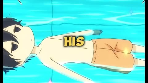 Came to pool and he can't even swim