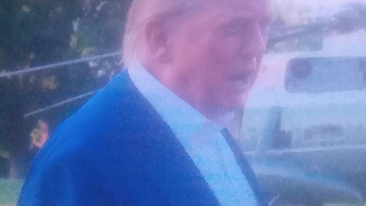President Trump not happy
