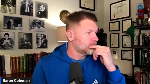 Baron Coleman Cap-and-Gown on Charlie Kirk & Iran