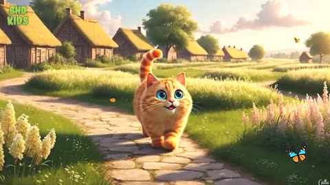 A Cute Cat Song for Kids to Sing and Dance